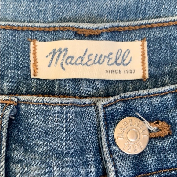 Madewell High Rise Kick Out Crop Jeans (26) - Picture 10 of 13